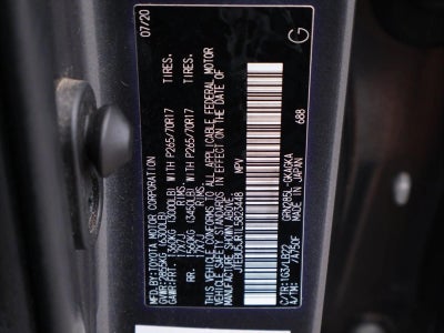 2020 Toyota 4Runner SR5 Premium 4WD (Natl)