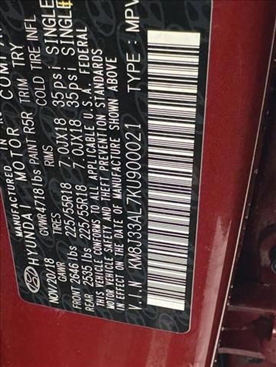 2019 Hyundai TUCSON Limited FWD