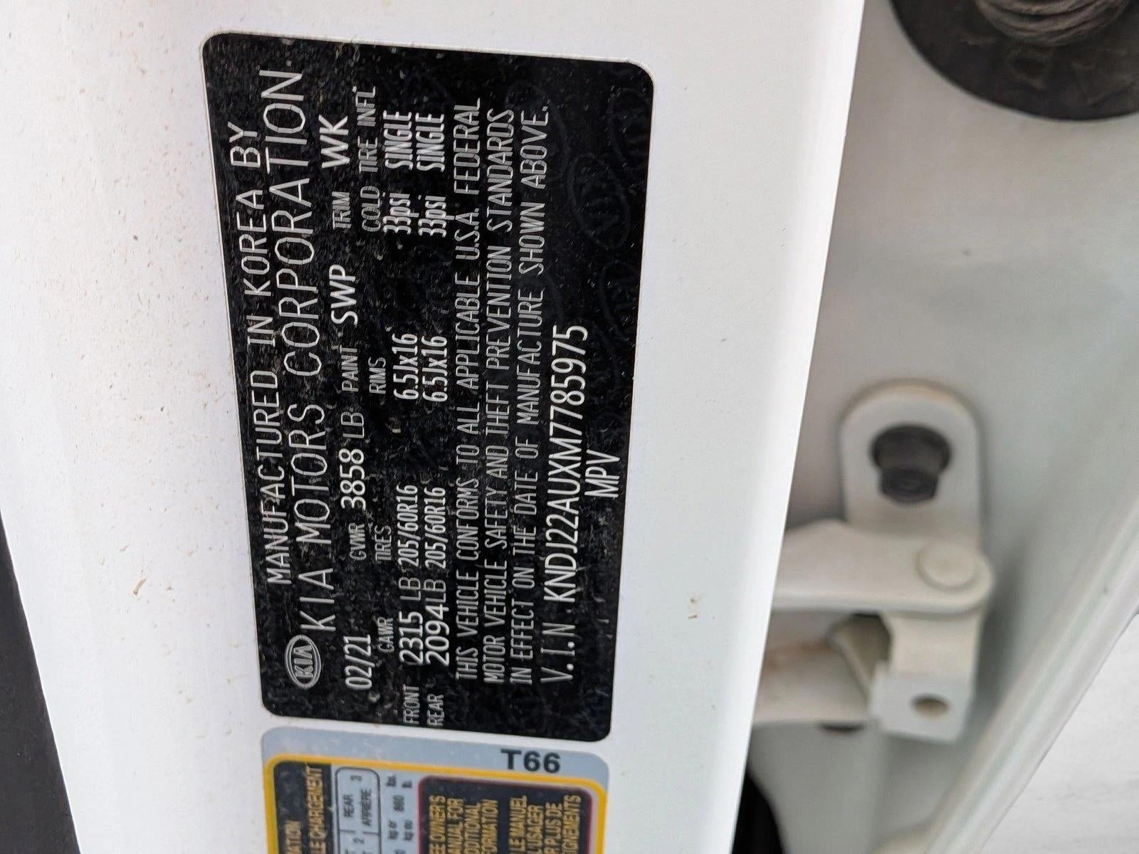 2021 Kia Soul LX Manual