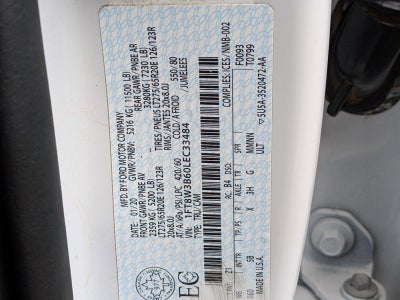 2020 Ford Super Duty F-350 SRW XLT 4WD Crew Cab 6.75' Box