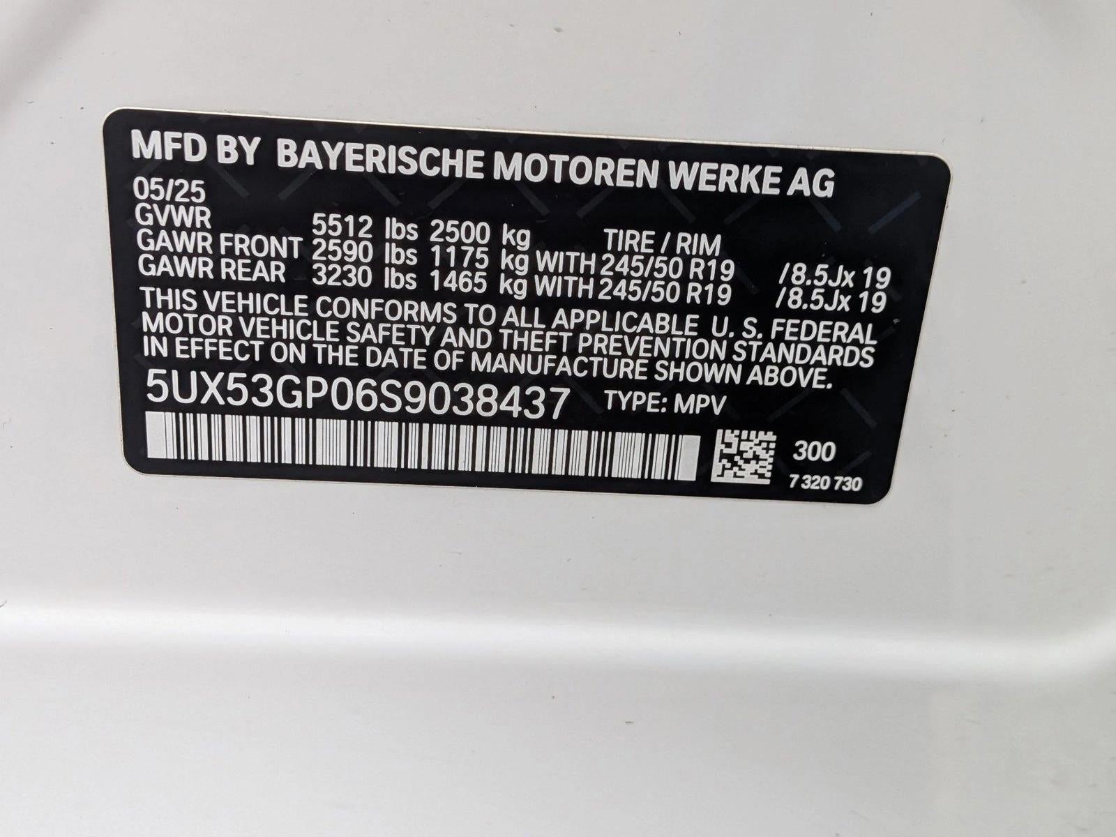 2025 BMW X3 30 xDrive Sports Activity Vehicle