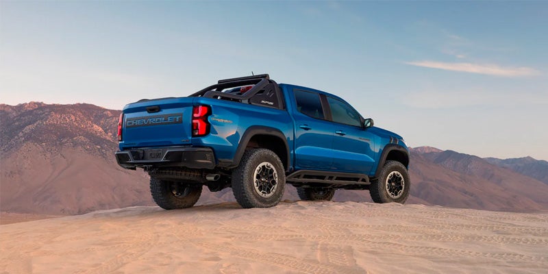 2023 Chevrolet Colorado back view
