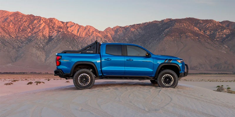 2023 Chevrolet Colorado side view