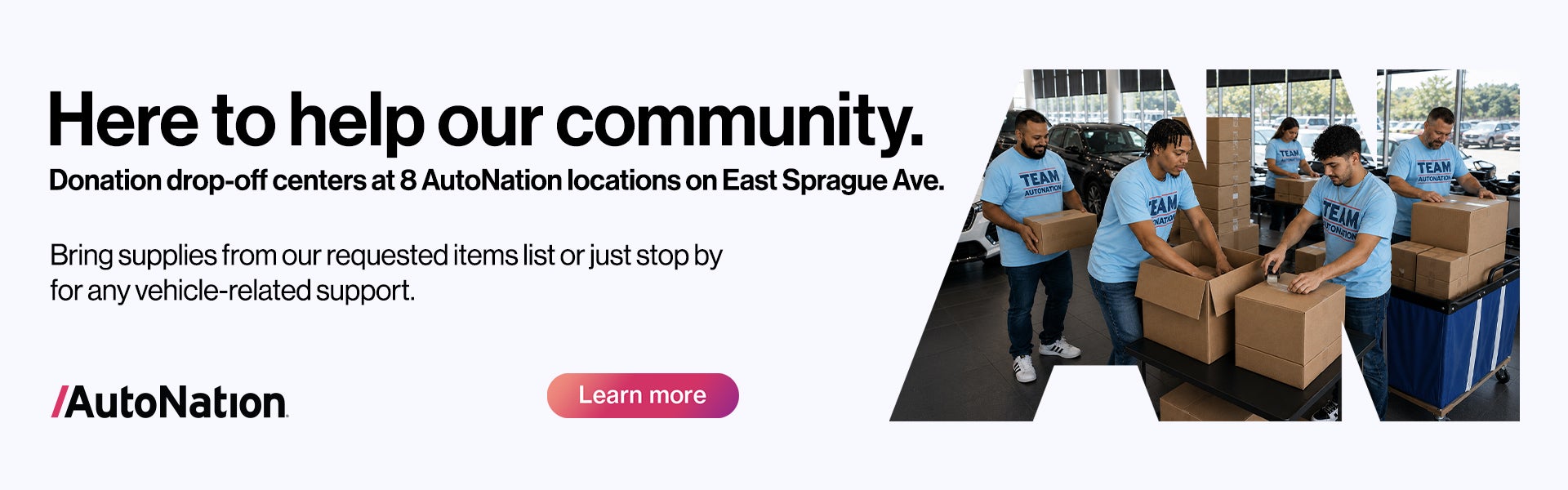Here to help our community