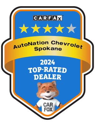 AutoNation Chevrolet Spokane Valley CarFax 2024 Top-Rated Dealer